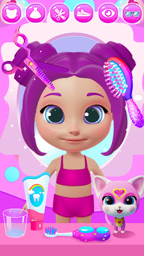 Girl Games: Pet Care & Dressup ekran görüntüsü