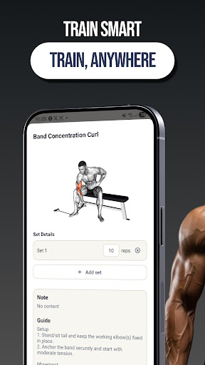 FitPlanner - Evde antrenman ekran görüntüsü