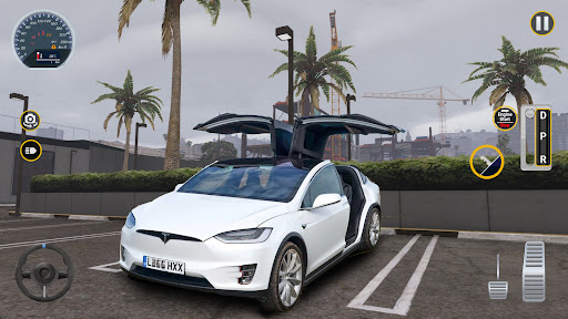 Elektrikli Araba Oyunu Sürüş ekran görüntüsü