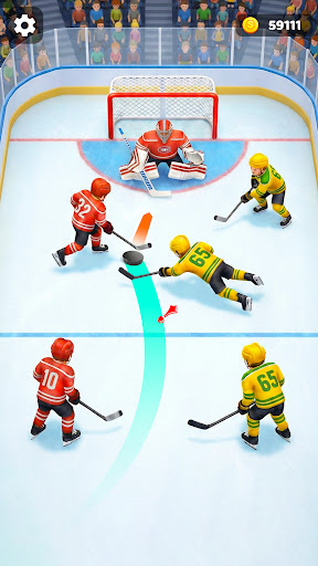 Frozen Arena: Ice Hockey Game ekran görüntüsü
