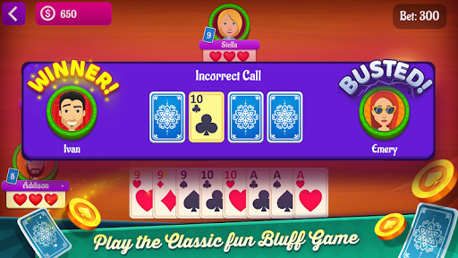 Bluff ekran görüntüsü