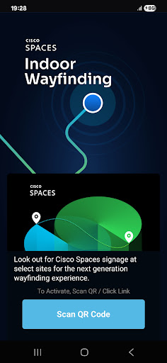 Cisco Spaces ekran görüntüsü