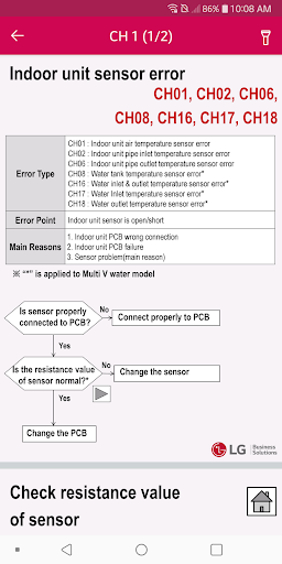 LG HVAC Service-Business ekran görüntüsü