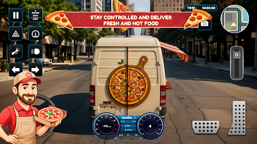 Pizza Delivery Game: Simulator ekran görüntüsü