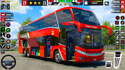 Bus Game Simulator: Coach Bus ekran görüntüsü