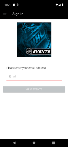 NHL Events ekran görüntüsü