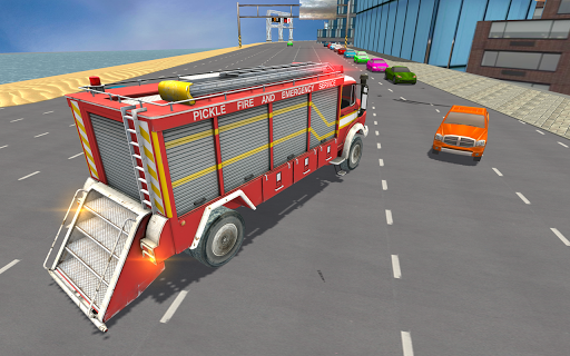 Fire Truck Simulator ekran görüntüsü