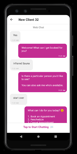 Mindbody Messenger (Bowtie) ekran görüntüsü