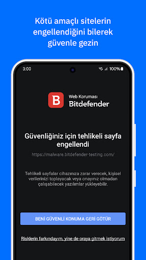 Bitdefender Mobile Security ekran görüntüsü
