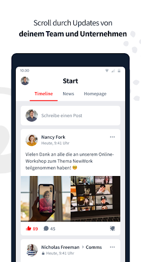 Mein Veolia Mitarbeitenden-App ekran görüntüsü