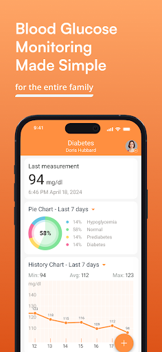 Blood Sugar Diary for Diabetes ekran görüntüsü