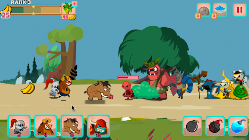 Monster Rush: Strategy TD war ekran görüntüsü