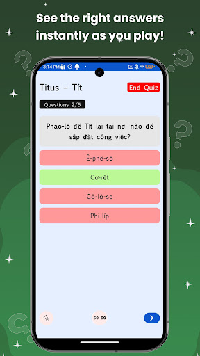 Vietnamese Bible Quiz ekran görüntüsü