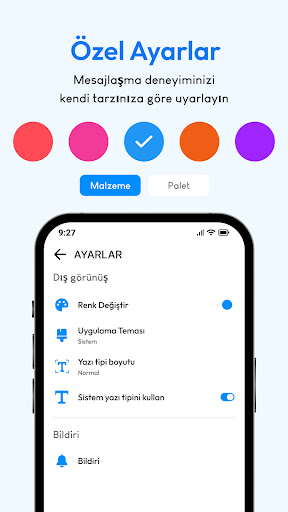 Mesajlar: Metin SMS ekran görüntüsü