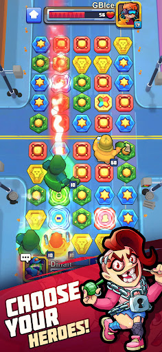 Puzzle Wars:Heroes - Match RPG ekran görüntüsü