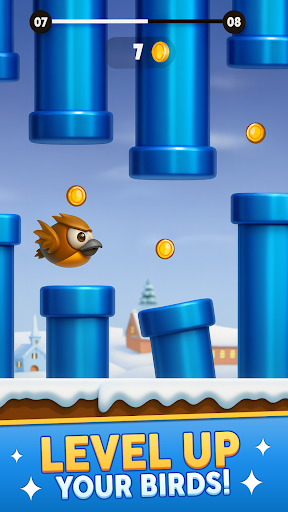 Flying Bird: Flap And Fly Game ekran görüntüsü