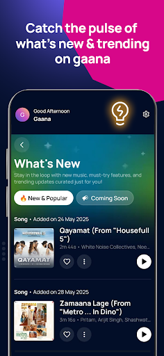 Gaana: MP3 Songs, Music App ekran görüntüsü