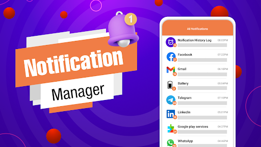 Notification history: Manager ekran görüntüsü