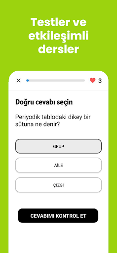 Kimya Öğren & Oyunlar ekran görüntüsü