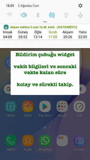 Ezan Vakti Alarmı ekran görüntüsü