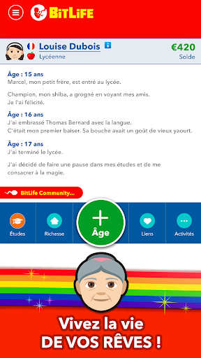 BitLife Français ekran görüntüsü