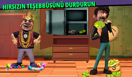 Korkunç soyguncu ve çocuk ekran görüntüsü