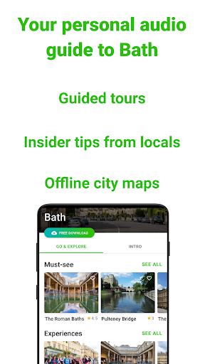 Bath Audio Guide by SmartGuide ekran görüntüsü