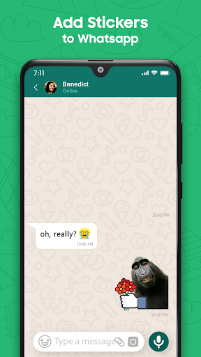WhatsApp Için çıkartma Yapıcı ekran görüntüsü