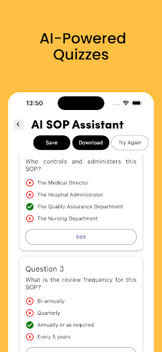 Ai SOP Genie ekran görüntüsü