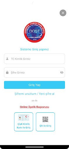 DOST İşveren Sendikası ekran görüntüsü