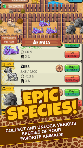 Idle Tap Zoo: Tap, Build & Upg ekran görüntüsü
