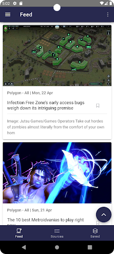 Just RSS - OSS RSS Reader ekran görüntüsü