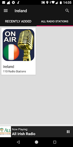 Irish Radio Stations ekran görüntüsü