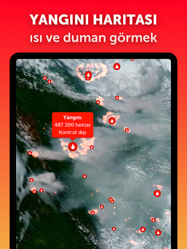 Zoom Earth - Hava durumu ekran görüntüsü