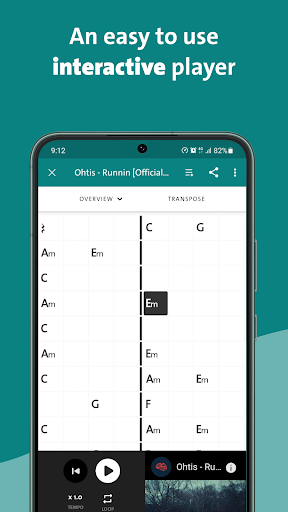 Chordify-Her Şarkının Akoru ekran görüntüsü
