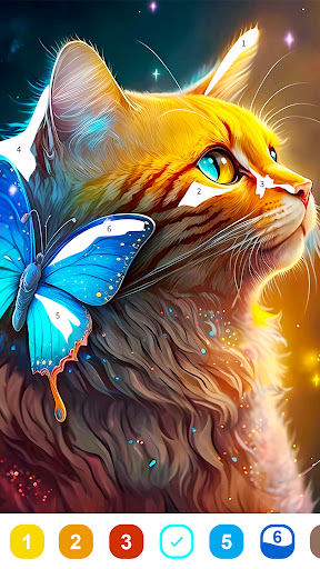 Fantasy Color-Color by Number ekran görüntüsü