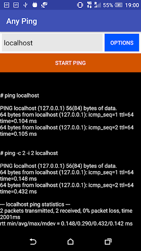 Any Ping ekran görüntüsü