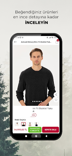 Pierre Cardin Online Alışveriş ekran görüntüsü