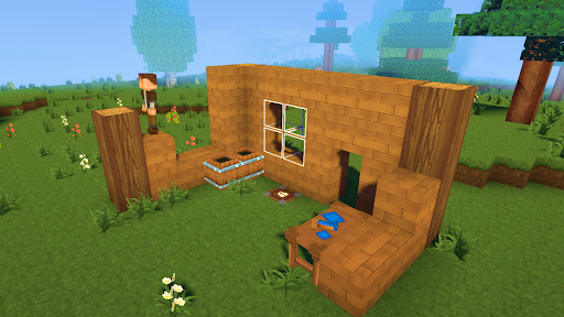 Craftix: Block Craft 3D World ekran görüntüsü