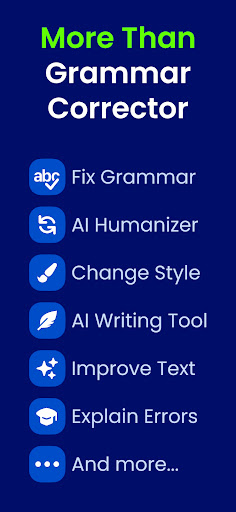 AI Grammar Checker App ekran görüntüsü