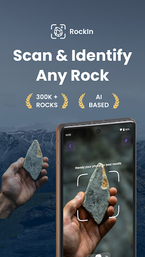 RockIn Mineral Tanımlama ekran görüntüsü