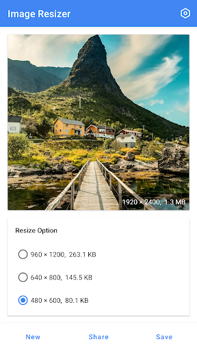 Pic Tweak - Image Resizer ekran görüntüsü