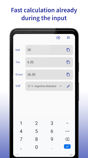 VAT Calculator: UltraVAT ekran görüntüsü