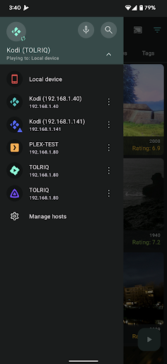 Yatse: Kodi remote and cast ekran görüntüsü