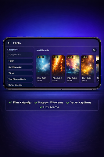 P-Medya IPTV Player ekran görüntüsü