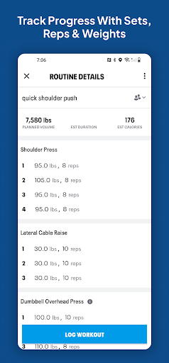 Map My Fitness Workout Tracker ekran görüntüsü