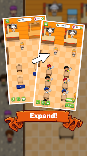 idle cafeteria - cafe tycoon ekran görüntüsü