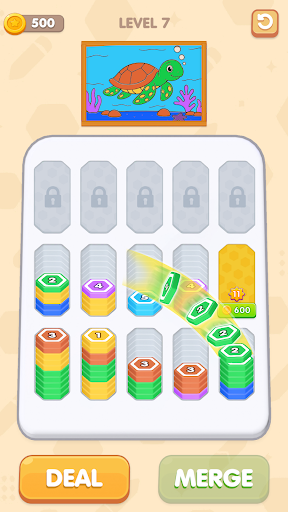 Pencil Sort 3D: Color Match ekran görüntüsü