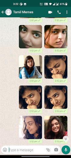 Nazriya Stickers ekran görüntüsü
