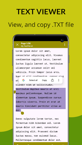 Text Viewer ekran görüntüsü